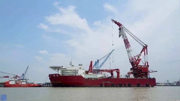 【5000噸打撈起重鋪管船德合輪】91视频成人免费版合同